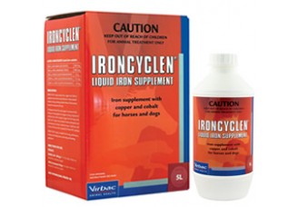 Virbac Ironcyclen Liquid Iron Supplement 1litre