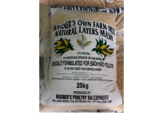 Wagners Own Farm Mix Natural Layers Mash - 25kg